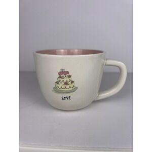 Rae Dunn Artisan Collection by Magenta Love Wedding Cake Mug Pink Interior